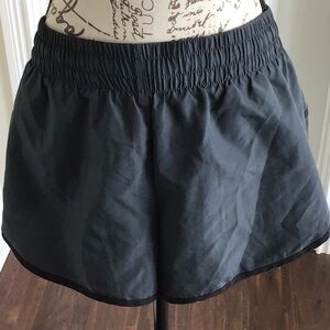 2 for $12 Athletic works Women's charcoal gray running Shorts liner Sz L